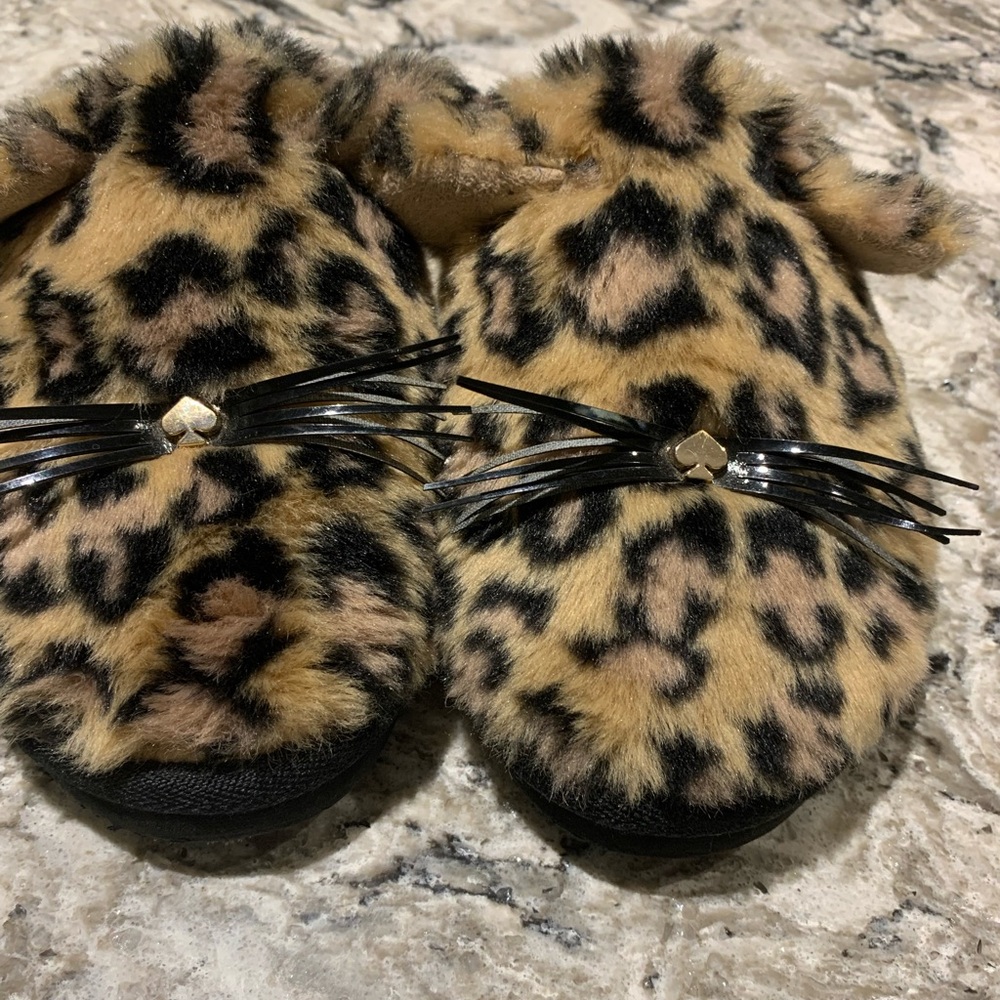 Kate Spade Belindy Cat Slippers size 8